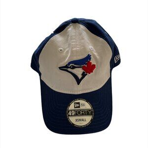 Toronto Blue Jays Hat New era Embroidered logo Blue and white Sz XS
